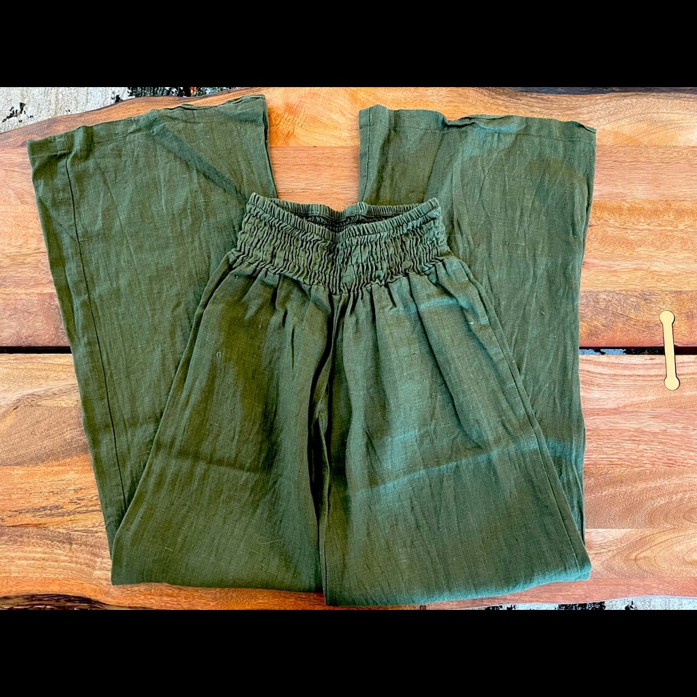 Bebe wide leg pants